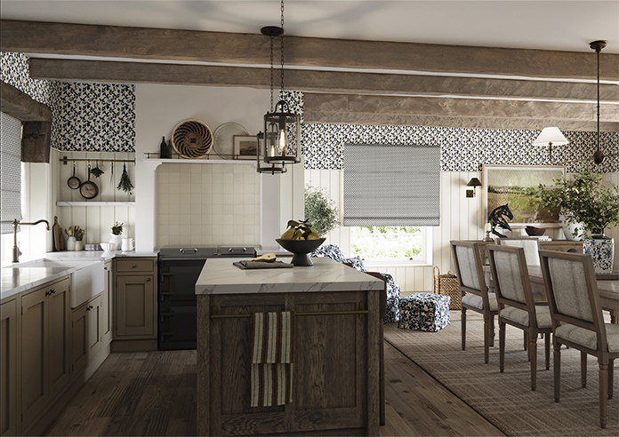 Scallop and Bud, Hudds - Twist&Fit Roman Blind - Image 6